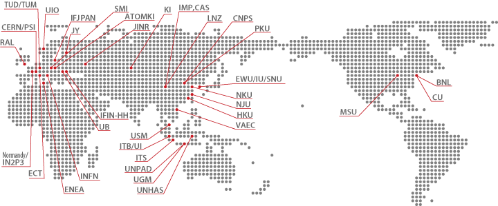 国際研究協力の世界地図