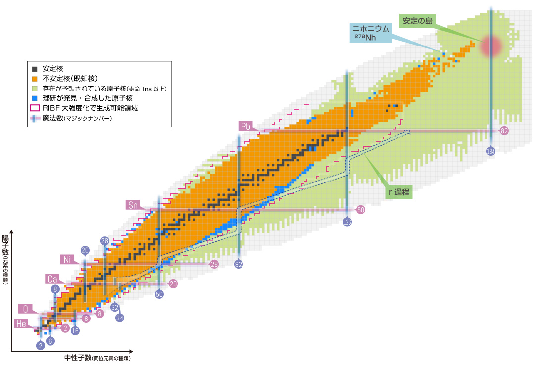 核図表（複雑な図表のため説明は省かせていただきます）