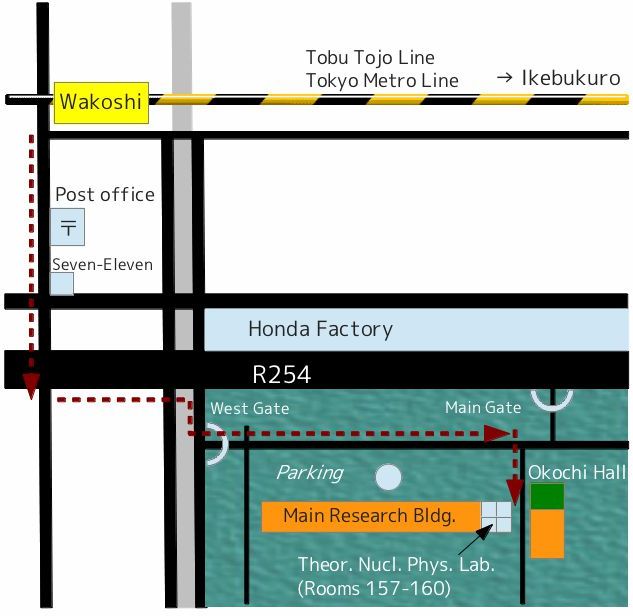 Map of TNP